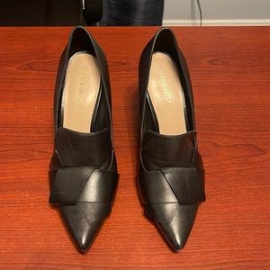 Nine West New  upper leather shoes black